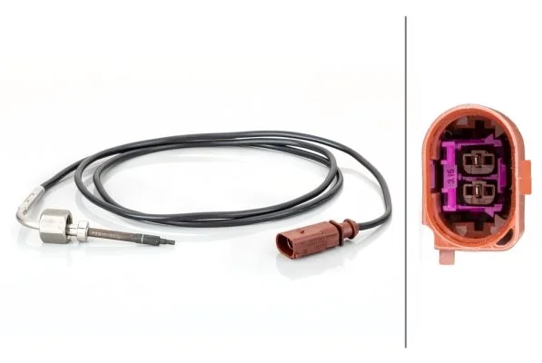 Sensor, temperatura dos gases de escape HELLA 6PT 014 494-551