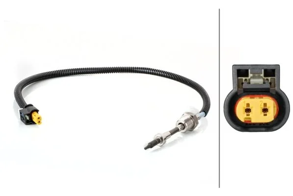 Sensor, temperatura dos gases de escape HELLA 6PT 014 494-581