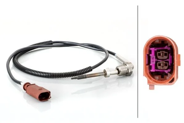 Sensor, temperatura dos gases de escape HELLA 6PT 014 494-631