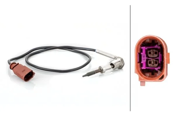 Sensor, temperatura dos gases de escape HELLA 6PT 014 494-761