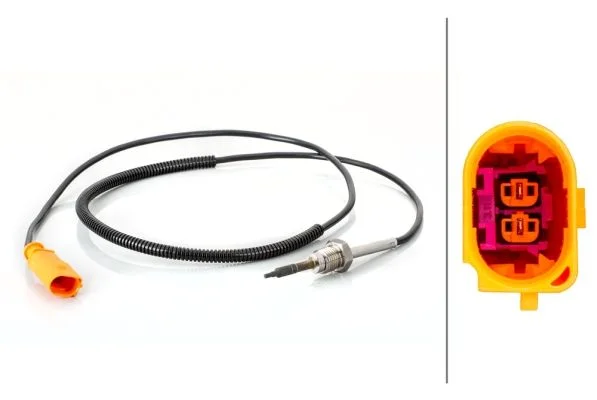 Sensor, temperatura dos gases de escape HELLA 6PT 014 494-801