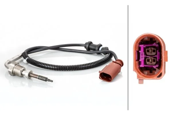 Sensor, temperatura dos gases de escape HELLA 6PT 014 494-881