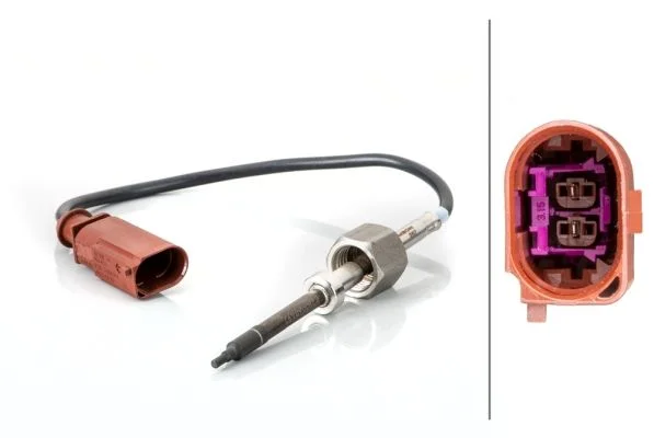 Sensor, temperatura dos gases de escape HELLA 6PT 014 495-051