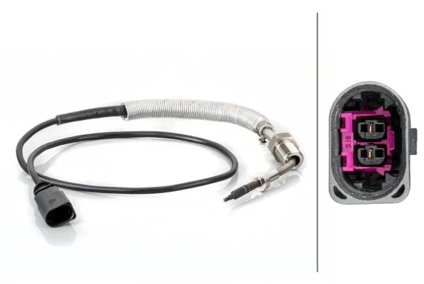 Sensor, temperatura dos gases de escape HELLA 6PT 014 495-081