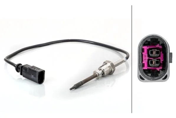 Sensor, temperatura dos gases de escape HELLA 6PT 014 495-131