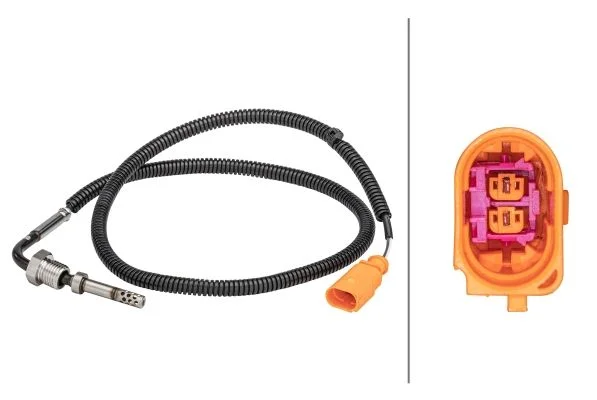 Sensor, temperatura dos gases de escape HELLA 6PT 358 181-001
