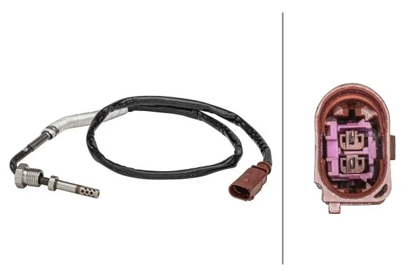 Sensor, temperatura dos gases de escape HELLA 6PT 358 181-031