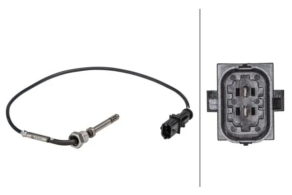 Sensor, temperatura dos gases de escape HELLA 6PT 358 181-041