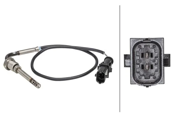 Sensor, temperatura dos gases de escape HELLA 6PT 358 181-051