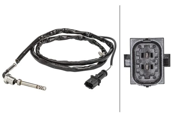 Sensor, temperatura dos gases de escape HELLA 6PT 358 181-081