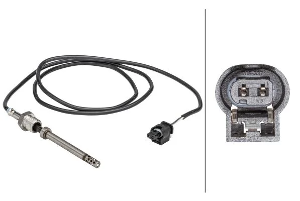 Sensor, temperatura dos gases de escape HELLA 6PT 358 181-241