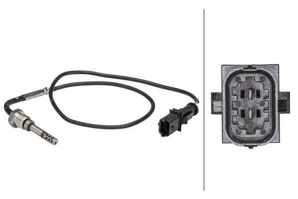 Sensor, temperatura dos gases de escape HELLA 6PT 358 181-251