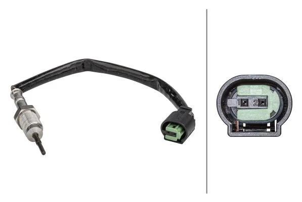 Sensor, temperatura dos gases de escape HELLA 6PT 358 181-271