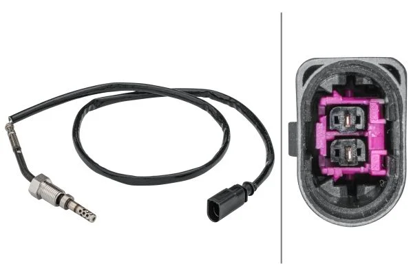 Sensor, temperatura dos gases de escape HELLA 6PT 358 181-431