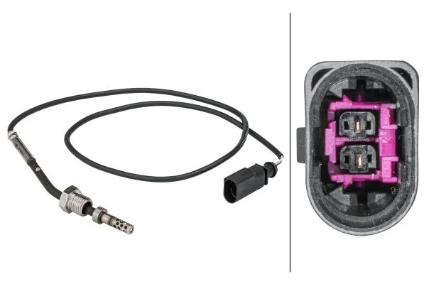 Sensor, temperatura dos gases de escape HELLA 6PT 358 181-541