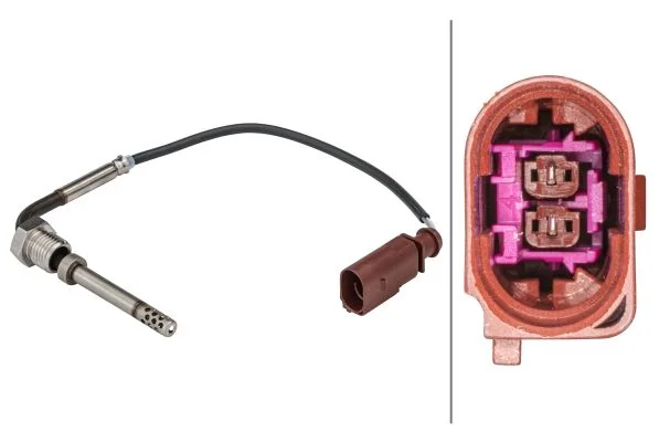 Sensor, temperatura dos gases de escape HELLA 6PT 358 181-631