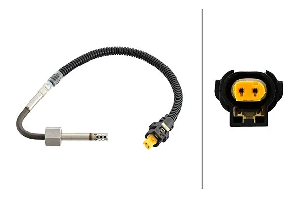 Sensor, temperatura dos gases de escape HELLA 6PT 358 181-681