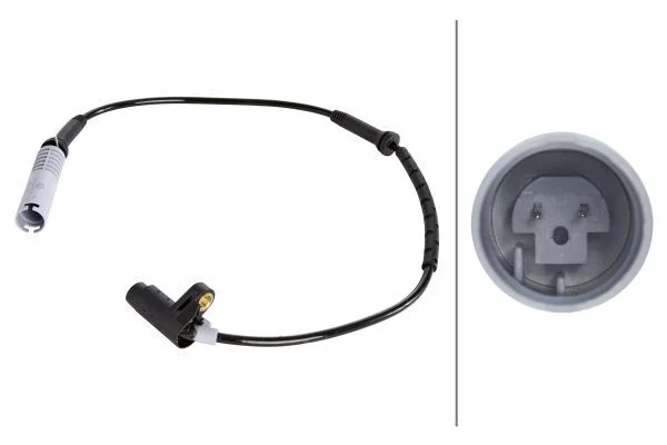 Sensor, velocidade da roda HELLA 6PU 009 106-031
