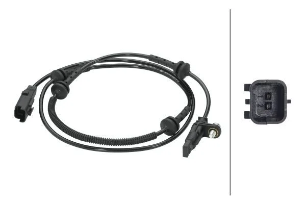 Sensor, velocidade da roda HELLA 6PU 010 039-781