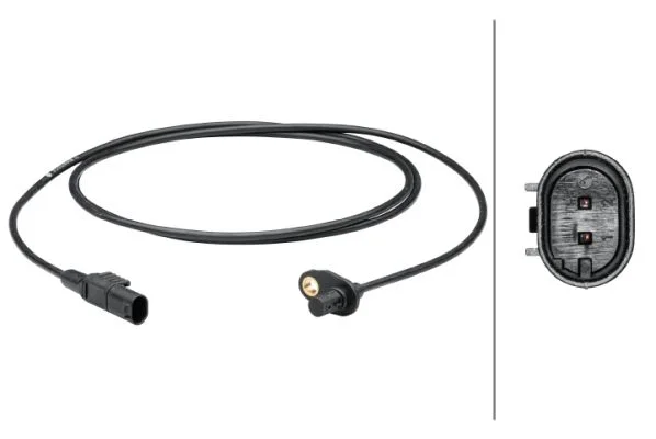 Sensor, velocidade da roda HELLA 6PU 012 679-581