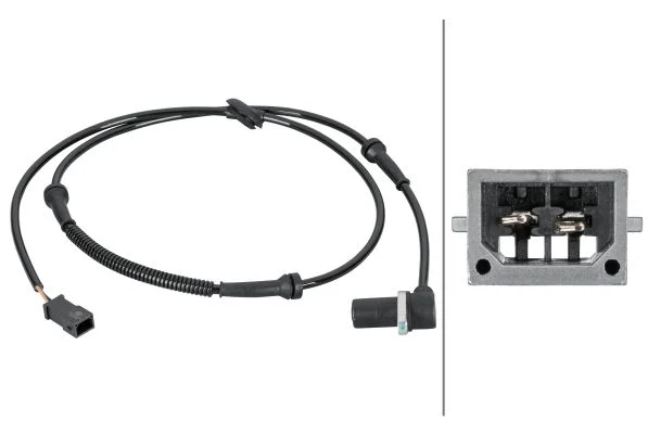 Sensor, velocidade da roda HELLA 6PU 012 806-831