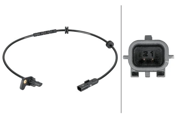 Sensor, velocidade da roda HELLA 6PU 012 806-871