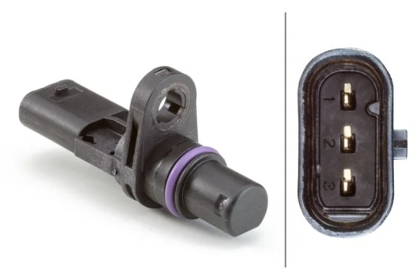 Sensor, posição do comando de válvulas HELLA 6PU 013 122-221