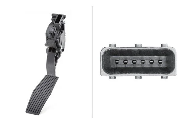 Sensor, posição do pedal do acelerador HELLA 6PV 009 765-701