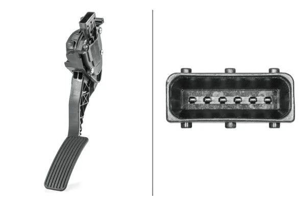 Sensor, posição do pedal do acelerador HELLA 6PV 009 765-721