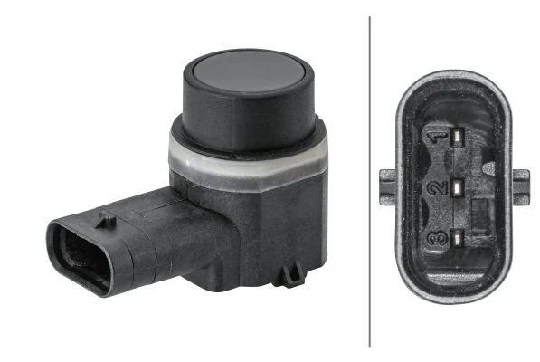 Sensor, controlo da distância de estacionamento HELLA 6PX 358 141-771
