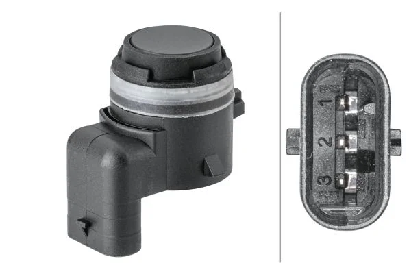 Sensor, controlo da distância de estacionamento HELLA 6PX 358 141-781