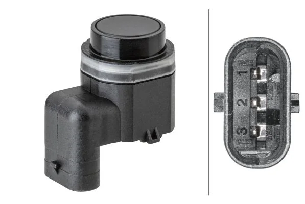 Sensor, controlo da distância de estacionamento HELLA 6PX 358 141-811