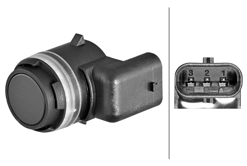 Sensor, controlo da distância de estacionamento HELLA 6PX 358 270-431