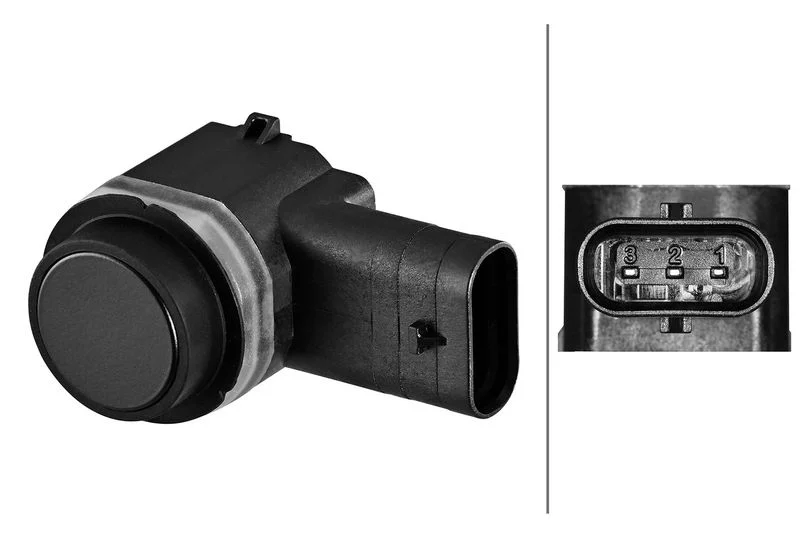 Sensor, controlo da distância de estacionamento HELLA 6PX 358 270-621