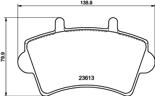 Conjunto de pastilhas de travão de disco HELLA 8DB 355 010-021