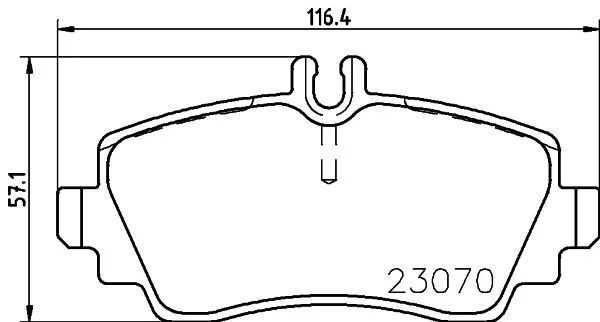 Conjunto de pastilhas de travão de disco HELLA 8DB 355 018-281