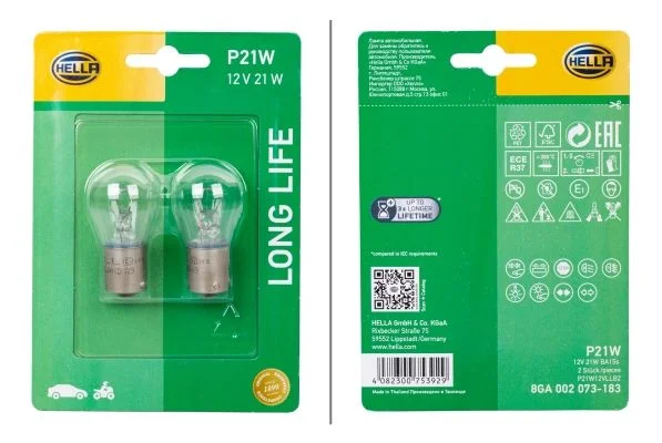 Lâmpada, indicador de direção HELLA 8GA 002 073-183