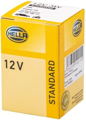 Lâmpada, luz de parque/posição HELLA 8GP 002 068-131