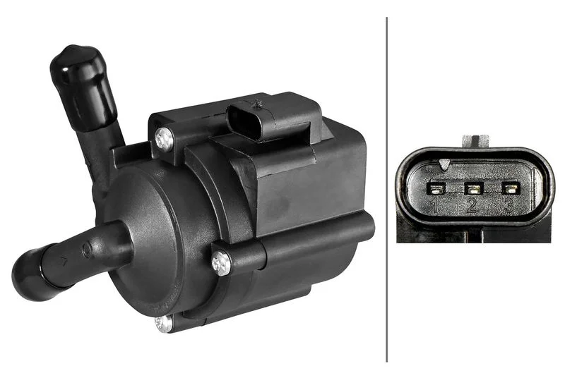 Bomba de água auxiliar (circuito de água de refrigeração) HELLA 8TW 358 304-741