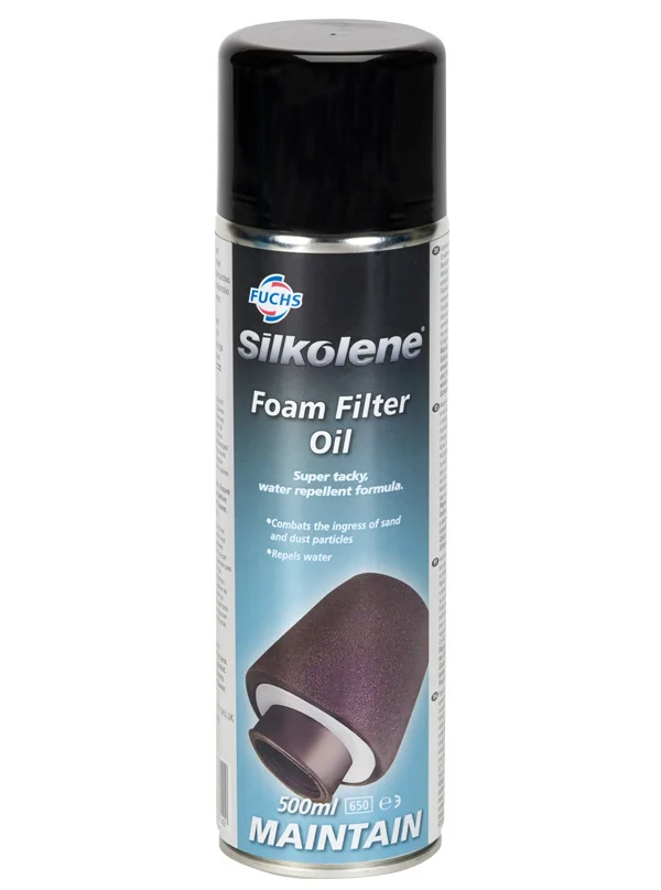 SILKOLENE FOAM FILTER OIL SPRAY 0,5L FUCHS SILKOLENE FOAM FILTER OIL SPRAY 0,5L