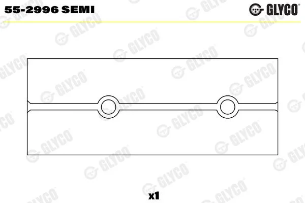 casquilho da extremidade menor, biela GLYCO 55-2996 SEMI