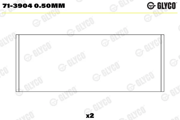 Rolamento da biela GLYCO 71-39040.50MM