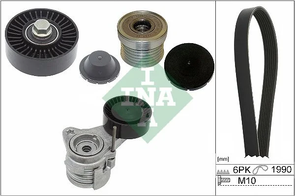 V-ribbed Belt Set INA 529 0043 20