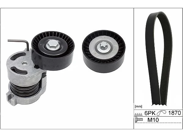 V-ribbed Belt Set INA 529 0044 10