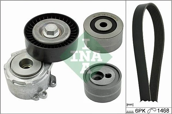 V-ribbed Belt Set INA 529015610