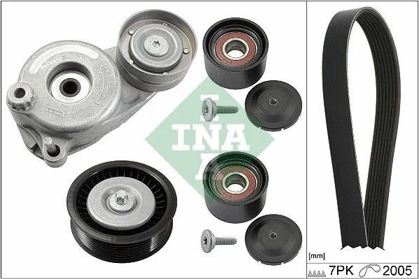 V-ribbed Belt Set INA 529016810