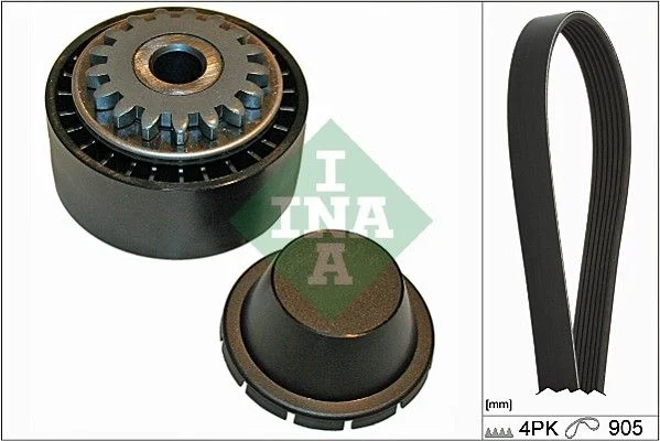 Polia tensionadora, correia em V INA 529017410