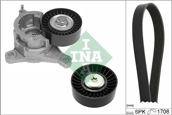 V-ribbed Belt Set INA 529018410