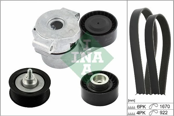 V-ribbed Belt Set INA 529030110