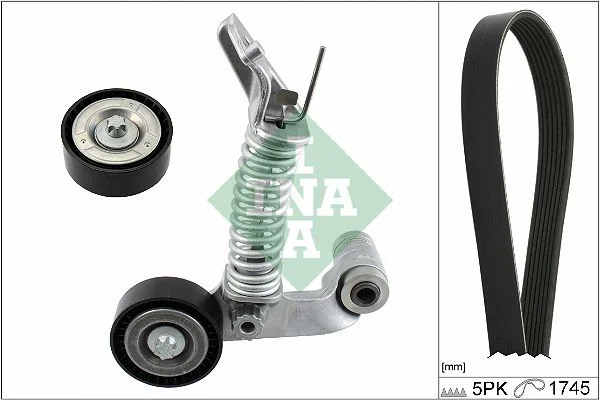 V-ribbed Belt Set INA 529031910
